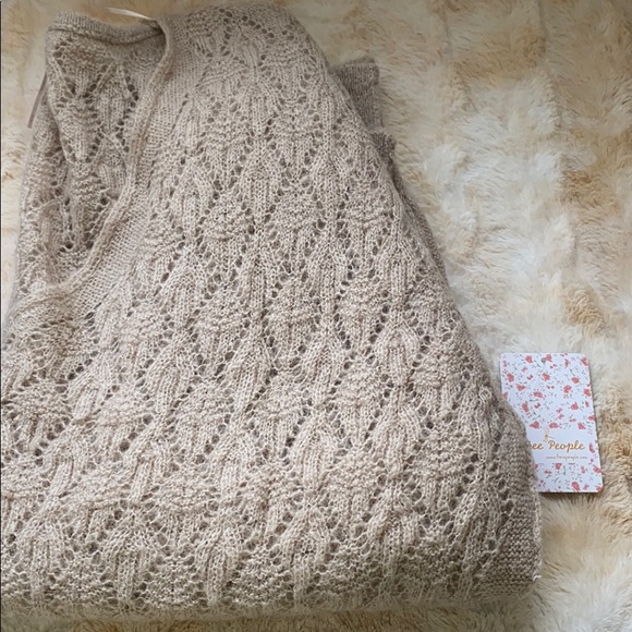 Free People Say Hello Sweater in Neutral Size Small - Picture 8 of 13